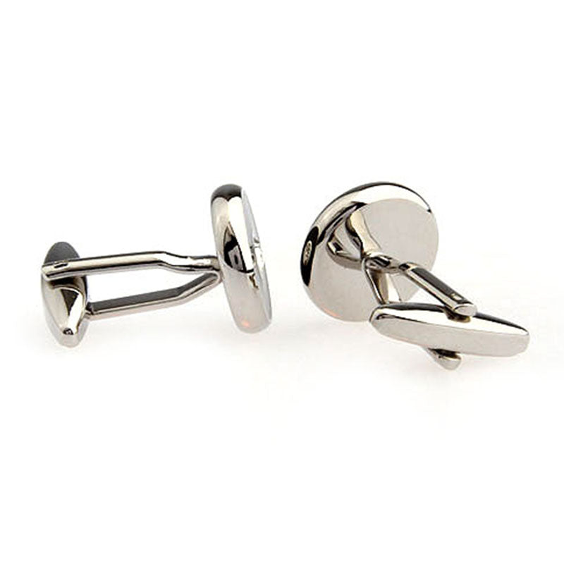 Crystal Zircon Cufflinks