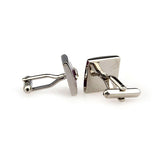 Crystal Zircon Cufflinks