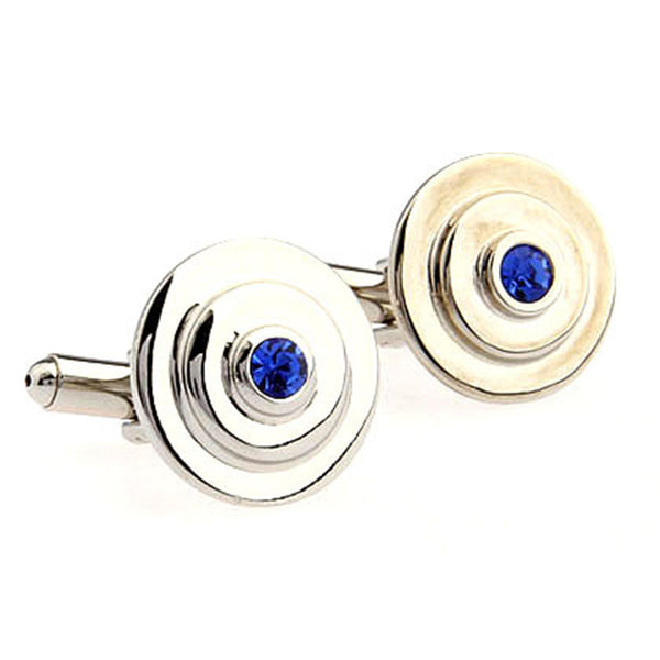 Crystal Zircon Cufflinks