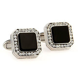 Crystal Zircon Cufflinks