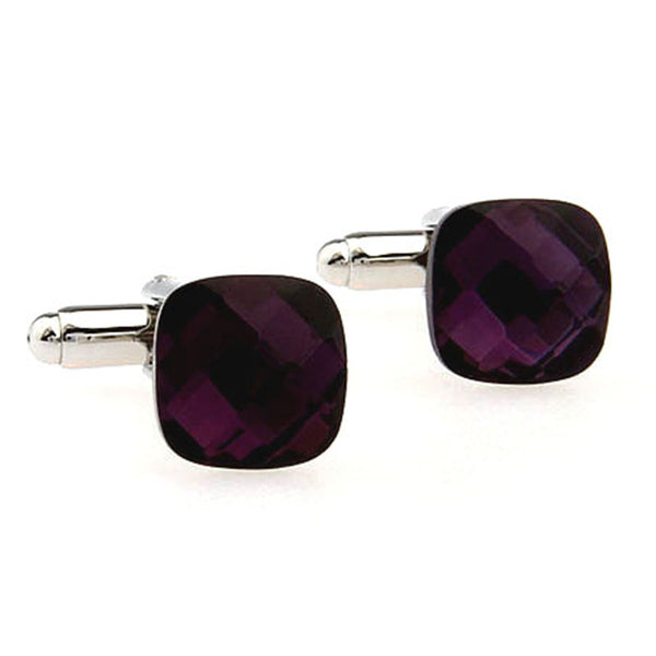 Crystal Zircon Cufflinks