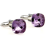 Crystal Zircon Cufflinks