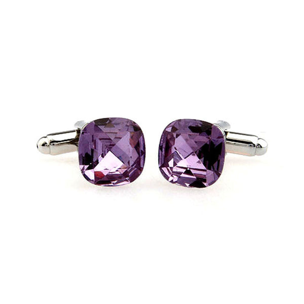 Crystal Zircon Cufflinks