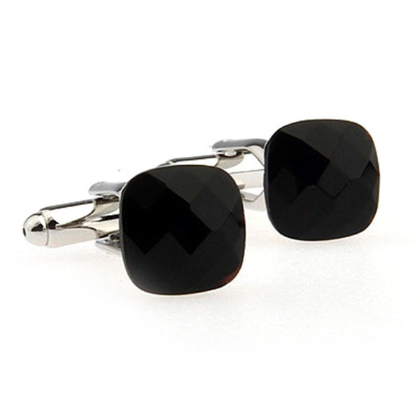 Crystal Zircon Cufflinks