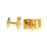 Crystal Zircon Cufflinks