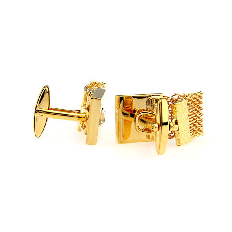 Crystal Zircon Cufflinks