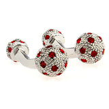 Crystal Zircon Cufflinks