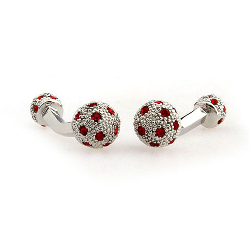 Crystal Zircon Cufflinks