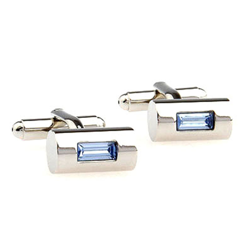 Crystal Zircon Cufflinks