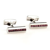 Crystal Zircon Cufflinks