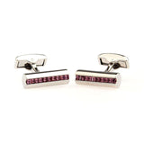 Crystal Zircon Cufflinks