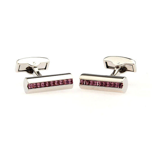 Crystal Zircon Cufflinks