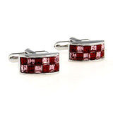 Crystal Zircon Cufflinks