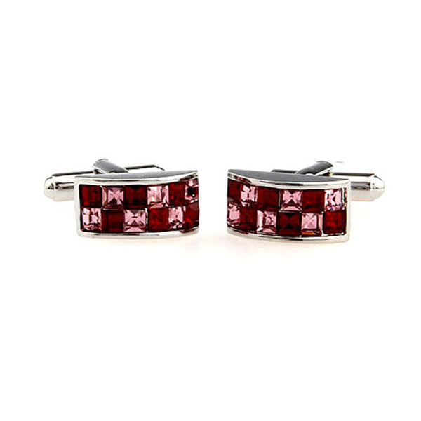 Crystal Zircon Cufflinks