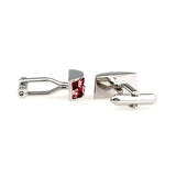 Crystal Zircon Cufflinks