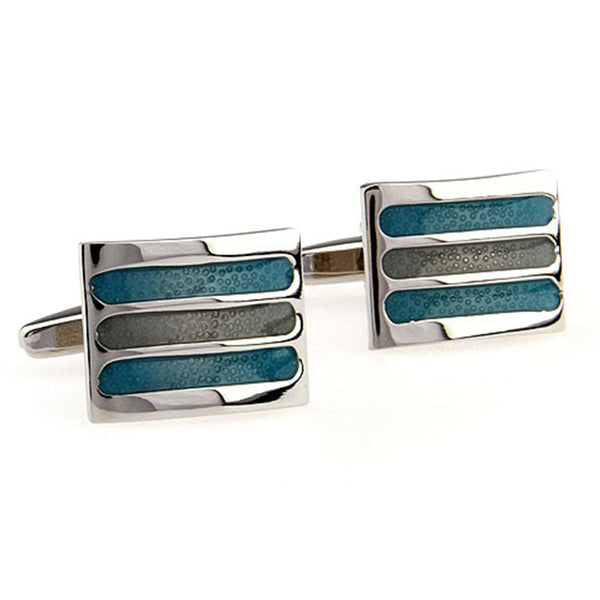 Enamel Dropping Glue Cufflinks