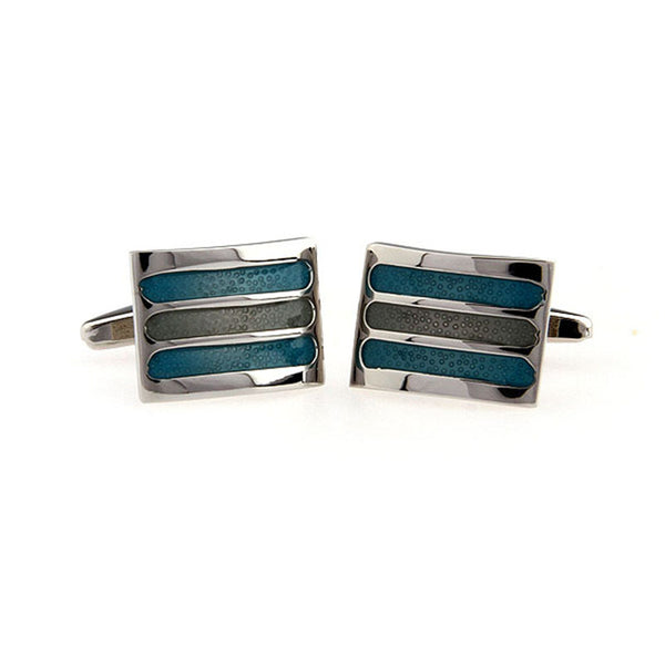 Enamel Dropping Glue Cufflinks