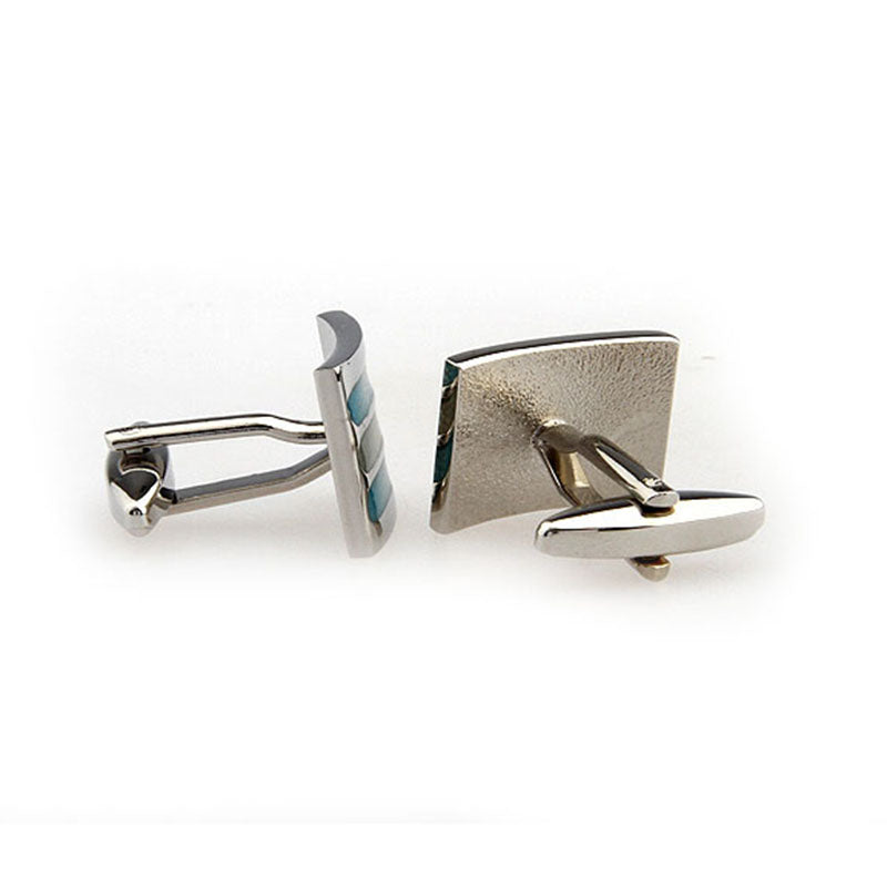 Enamel Dropping Glue Cufflinks