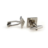 Crystal Zircon Cufflinks