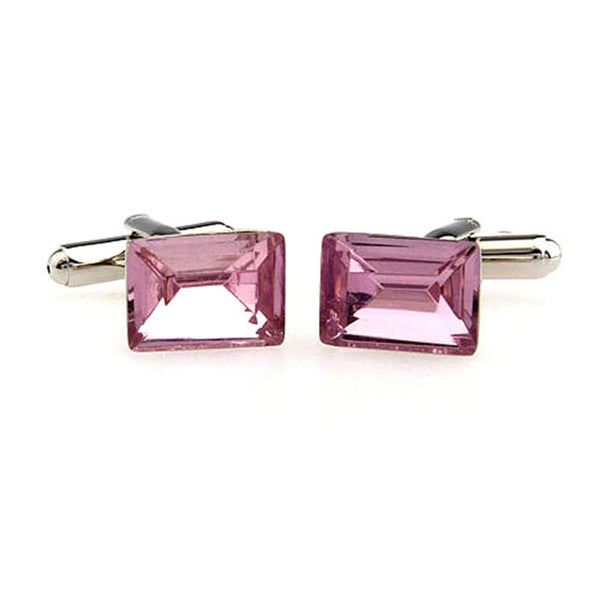 Crystal Zircon Cufflinks