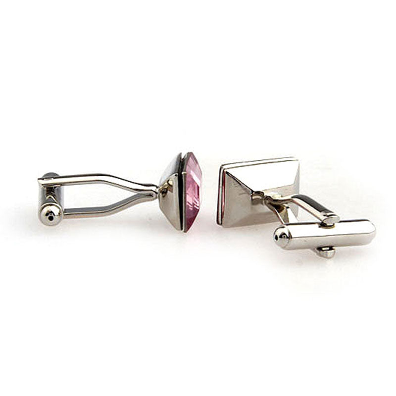 Crystal Zircon Cufflinks