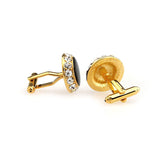 Crystal Zircon Cufflinks