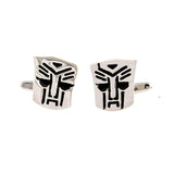 Interesting Skull Enamel Dropping Glue Cufflinks