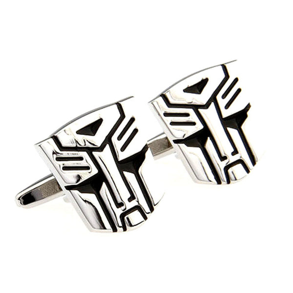 Interesting Skull Enamel Dropping Glue Cufflinks