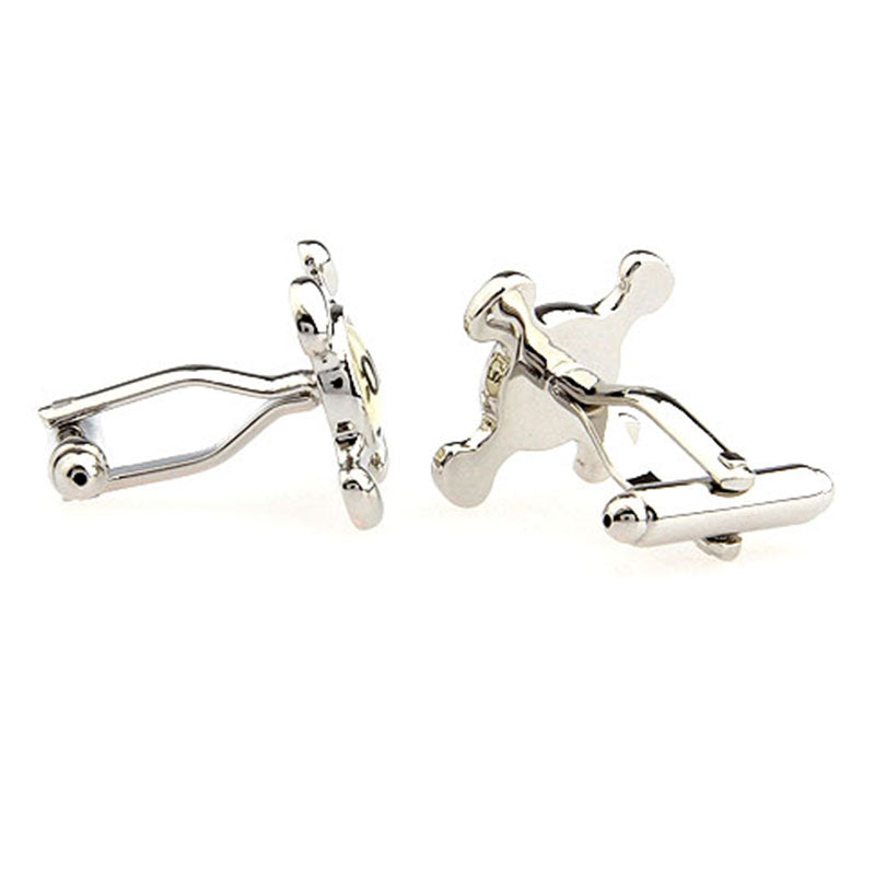 Military Tools Enamel Dropping Glue Cufflinks