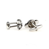 Interesting Skull Enamel Dropping Glue Cufflinks