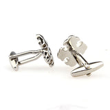 Enamel Dropping Glue Cufflinks