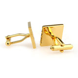 Enamel Dropping Glue Cufflinks