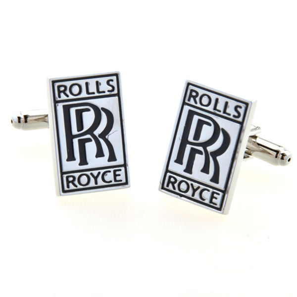 Car Logo Traffic Enamel Dropping Glue Cufflinks