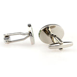 Enamel Dropping Glue Cufflinks