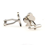 Enamel Dropping Glue Cufflinks