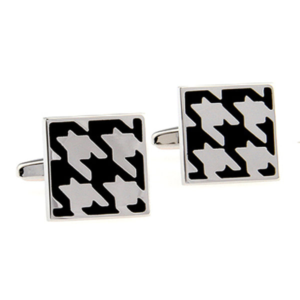 Enamel Dropping Glue Cufflinks