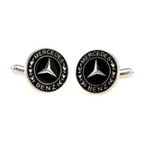 Car Logo Traffic Enamel Dropping Glue Cufflinks