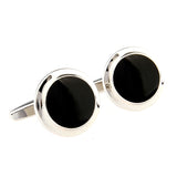 Enamel Dropping Glue Cufflinks