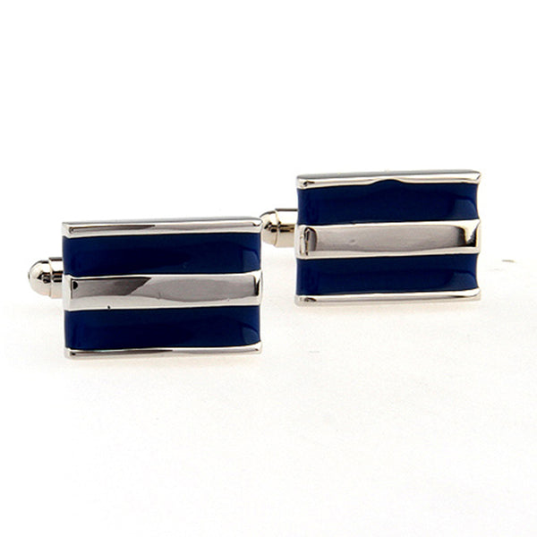 Enamel Dropping Glue Cufflinks