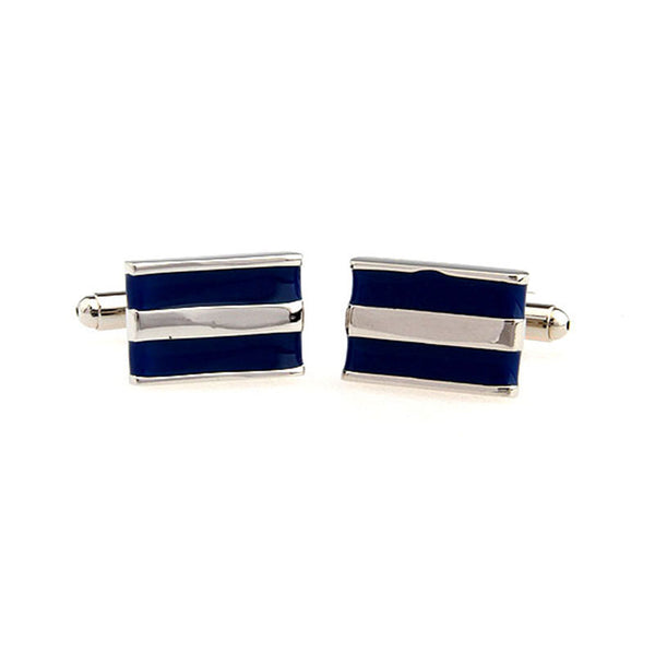 Enamel Dropping Glue Cufflinks