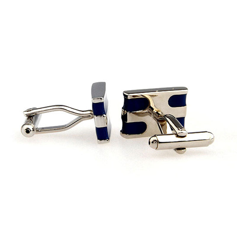 Enamel Dropping Glue Cufflinks