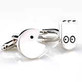 Cartoon Anime Enamel Dropping Glue Cufflinks