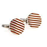 Enamel Dropping Glue Cufflinks