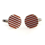 Enamel Dropping Glue Cufflinks