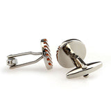 Enamel Dropping Glue Cufflinks