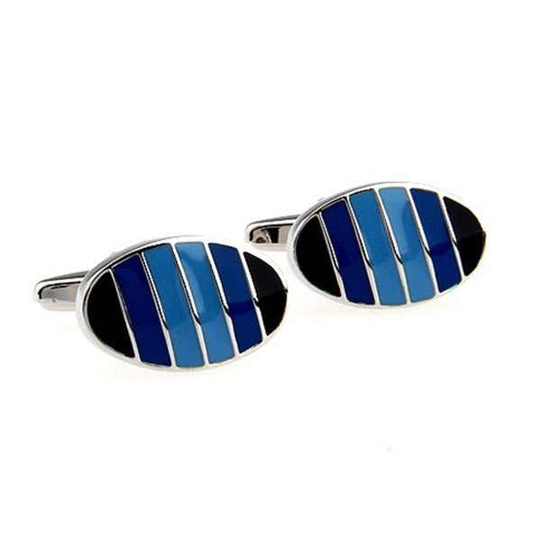 Enamel Dropping Glue Cufflinks