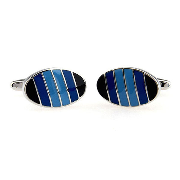 Enamel Dropping Glue Cufflinks