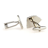 Movies Gambling Enamel Dropping Glue Cufflinks