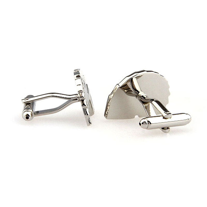 Movies Gambling Enamel Dropping Glue Cufflinks