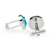 Crystal Zircon Cufflinks